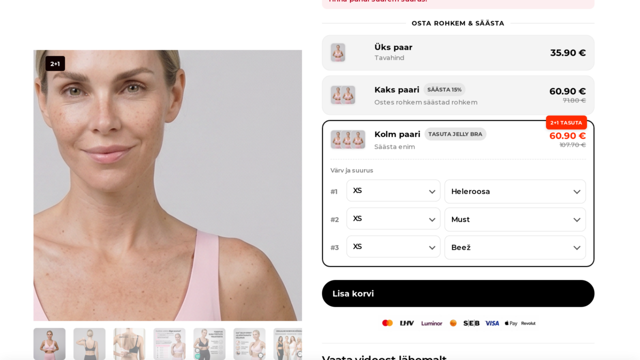 Nordenbeauty e-pood ja pidev UX-arendus