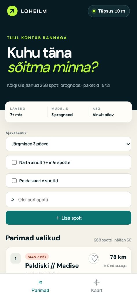 lohe.zezz.ee veebiäpp telefonis