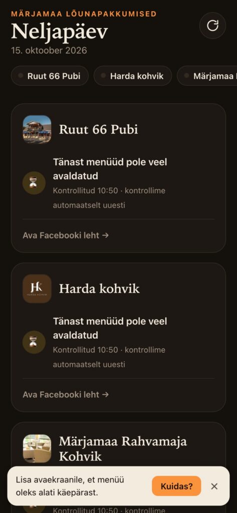 louna.zezz.ee veebiäpp telefonis
